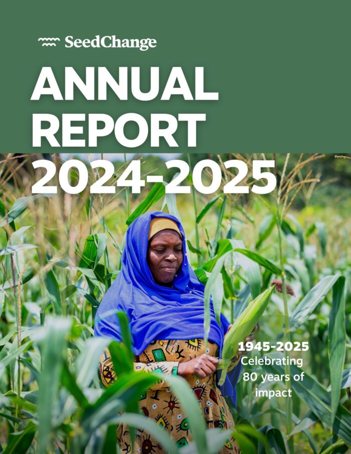 The SeedChange Annual Report: 2024-2025 cover page